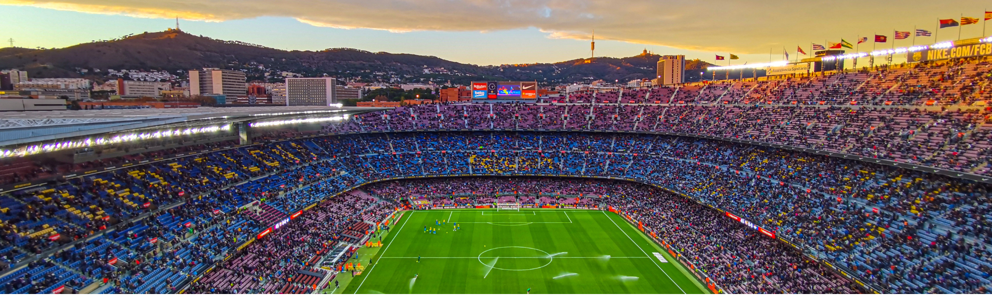 How can we reduce carbon emissions from major sporting events?